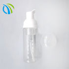 Les bouteilles écumantes en plastique blanches pompent la bouteille de Mini Travel Size Foam Dispenser pour nettoyer, voyage, emballage de cosmétiques