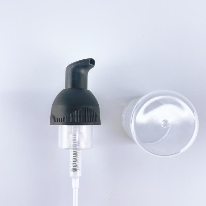 Pompe en plastique de mousse de savon de pompe cosmétique noire de lotion de l'aperçu gratuit 28/410