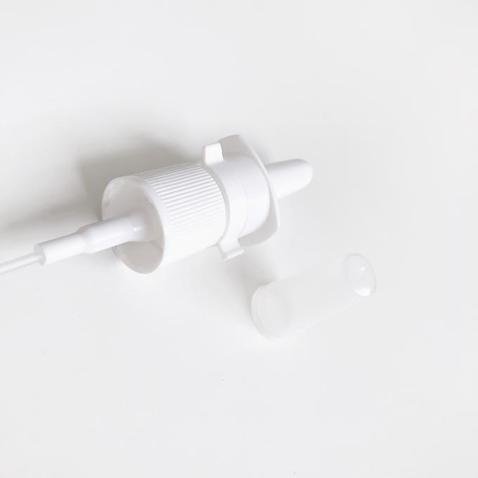 Le micro pulvérisent le pulvérisateur nasal de cuir embouti 20mm blanc de pompe de 15mm pour le prix usine de traitement de nez